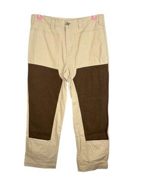 Neutral Carpenter Gorpcore Pant 30" Painter Utility Relaxed Wide Leg  Grunge 80s